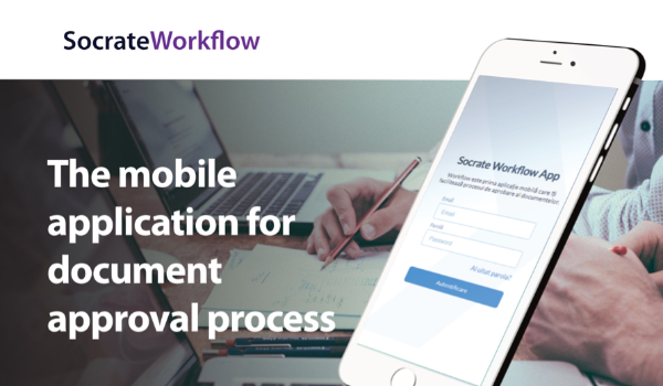 SocrateWorkflow Mobile App for document approval process