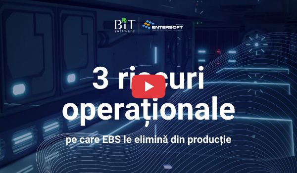 3 riscuri operaționale pe care EBS le elimină din producție