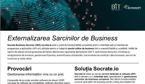  SBS - Reliable Business Task through externalization