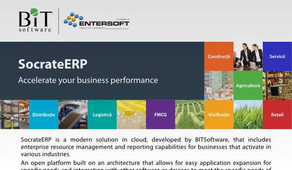 SocrateERP - Accelerate your business prformance