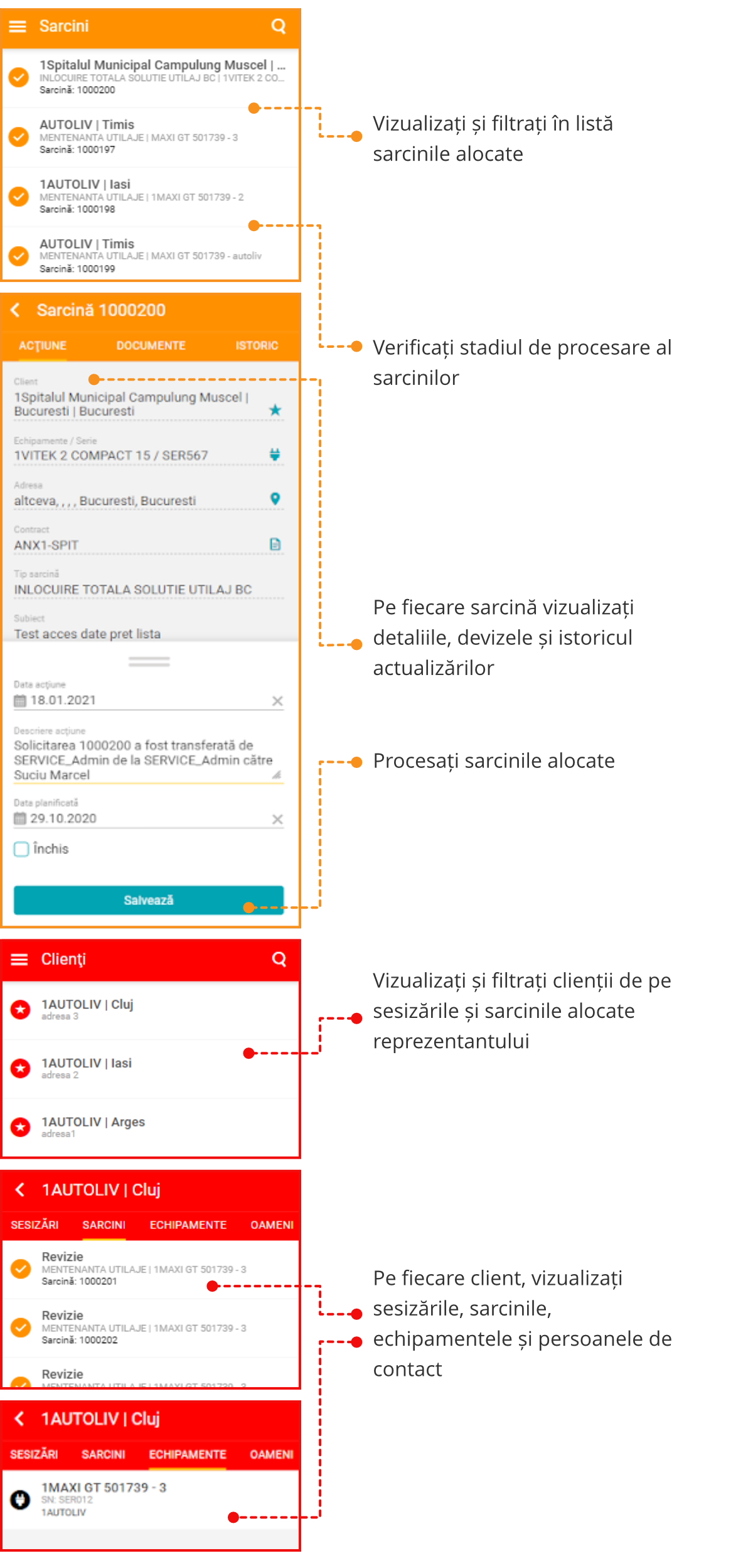 SocrateService - Aplicație mobilă pentru reprezentanții de service