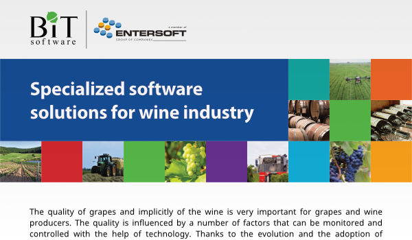Software Solution for wine industry