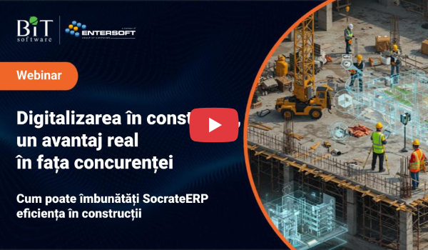 Webinar. Digitalizarea in constructii un avantaj competitiv in fata concurentei