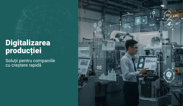 [eBook] Digitalizarea producției Soluții pentru companiile cu creștere rapidă.